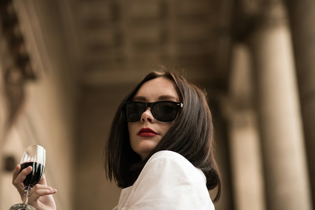 Portrait of a Uruguayan female entertainment journalist